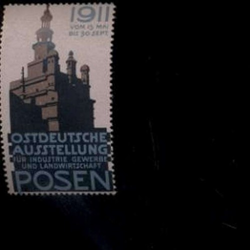 Werbemarke posen - ,