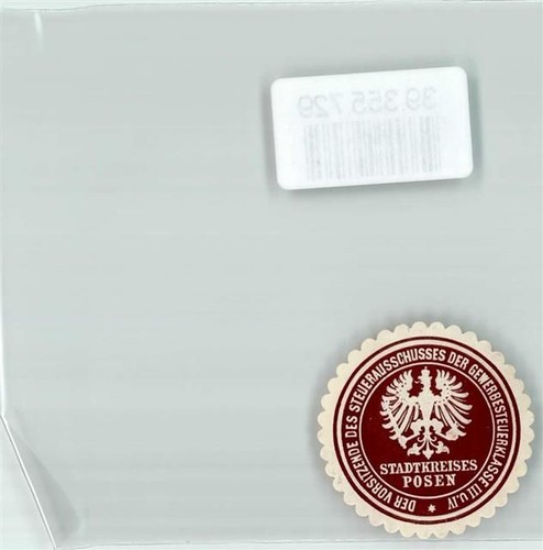 Posen poznan siegelmarke - posen,